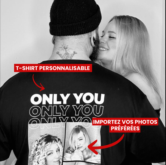 T-Shirt LOVE Personnalisé